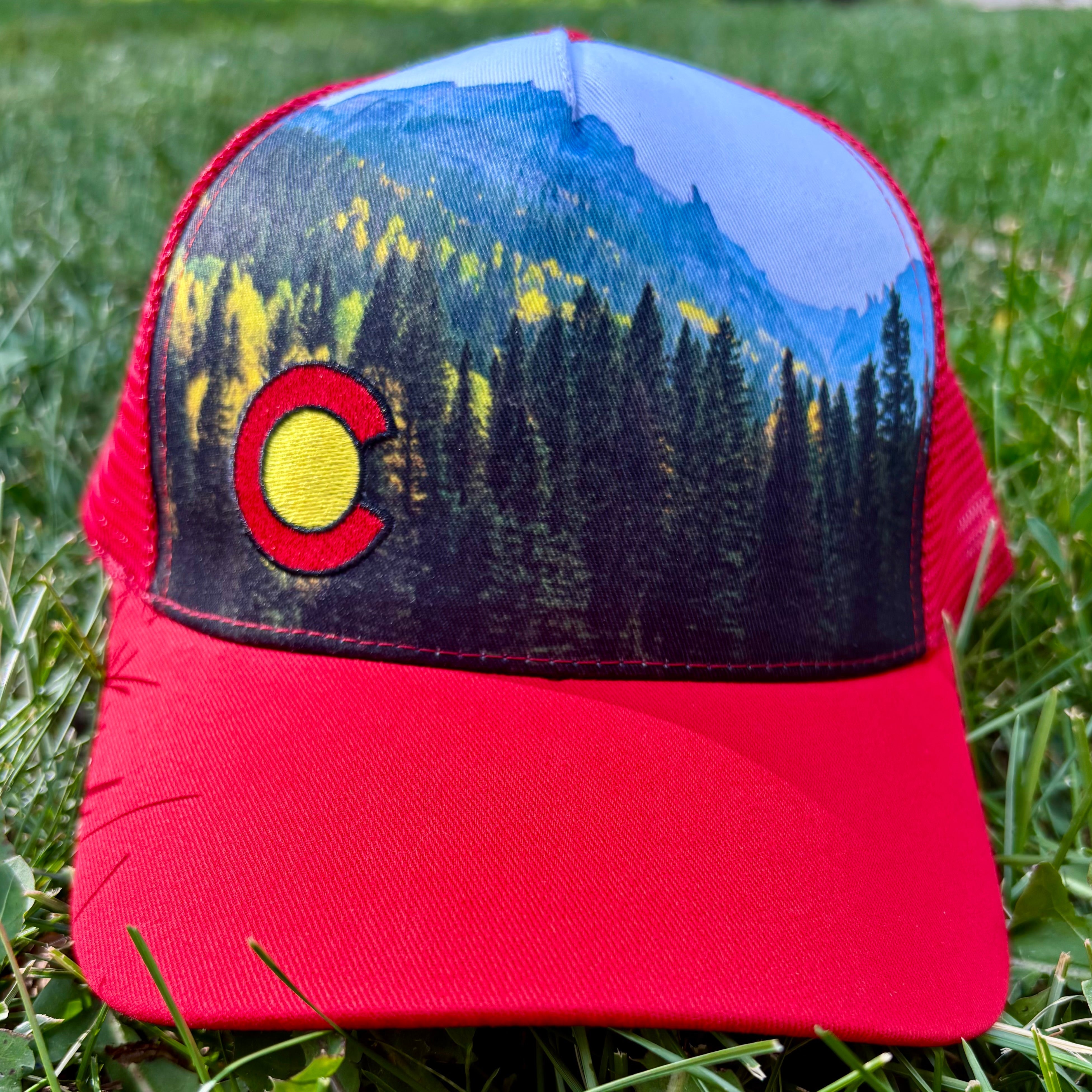 Aspen Forest Snapback Trucker Hat - Aaria Tees Aaria Tees