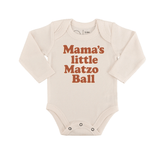 long sleeve graphic bodysuit | matzo ball - Aaria Tees Aaria Tees