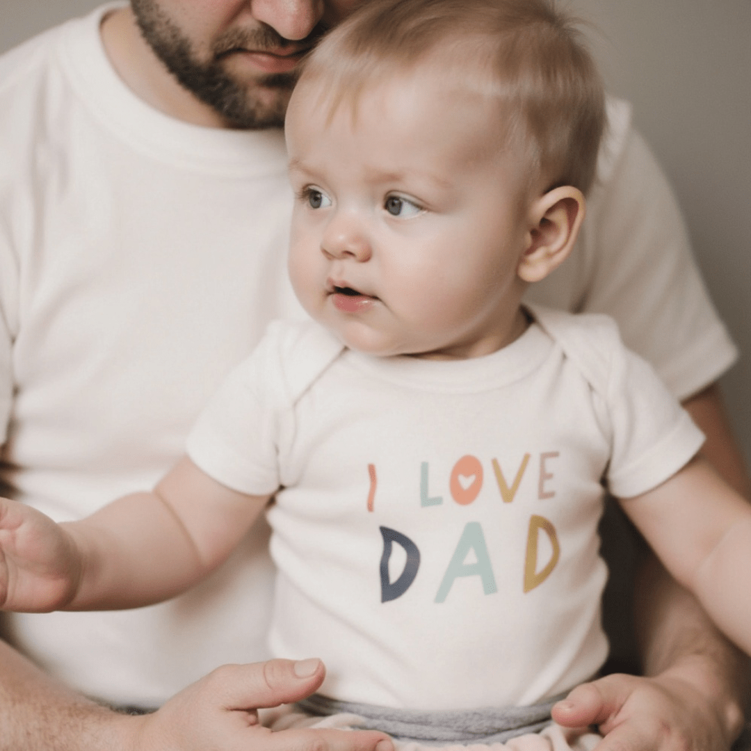 graphic tee | love dad - Aaria Tees Aaria Tees