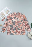 Multicolour Camouflage Western Graphic Plus Size Sweatshirt - Aaria Tees Aaria Tees