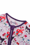 PoshTOT Sanrio My Melody Bamboo Baby Convertible Zippy Romper - Aaria Tees Aaria Tees
