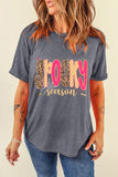 Gray Spooky Season Playful Halloween Graphic T Shirt Aaria Tees