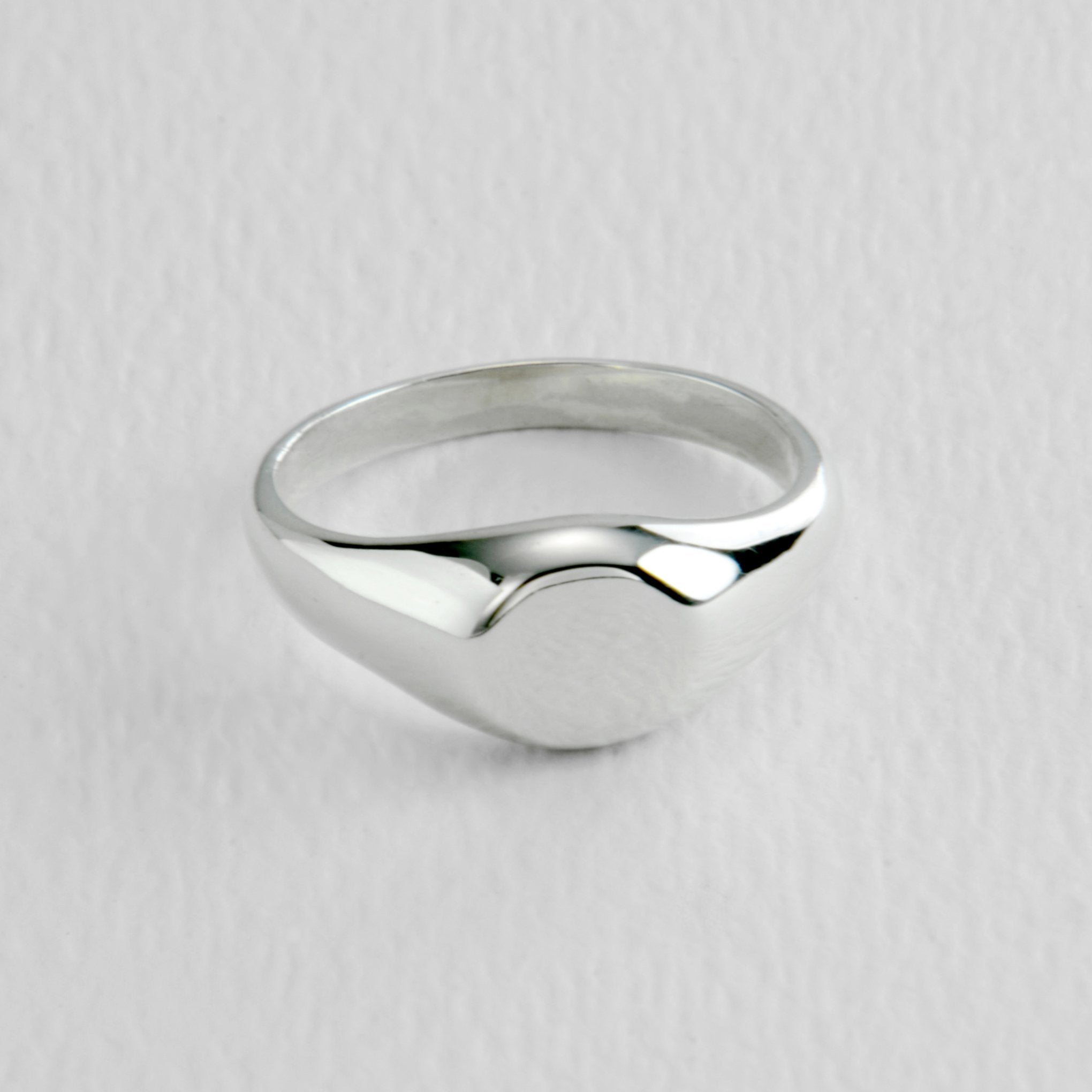 Signet Sterling Silver Ring - Aaria Tees Aaria Tees