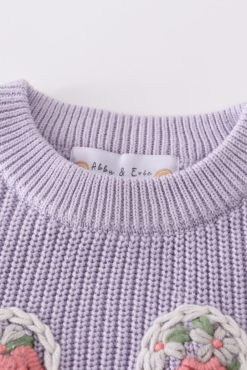 Hand made bunny sweater - Aaria Tees Aaria Tees