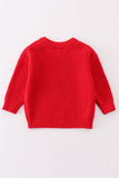Maroon hello jolly hand-embroidery jumper sweater - Aaria Tees Aaria Tees