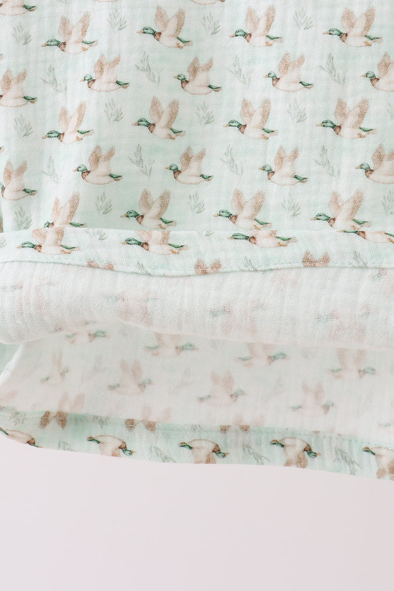 Premium duck print muslin top - Aaria Tees Aaria Tees
