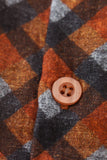 Premium brown plaid button down muslin shirt - Aaria Tees Aaria Tees
