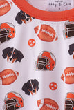Premium orange Tennessee print bamboo pants set - Aaria Tees Aaria Tees