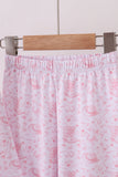 Premium pink boots bamboo pants set - Aaria Tees Aaria Tees