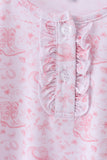 Premium pink boots bamboo pants set - Aaria Tees Aaria Tees