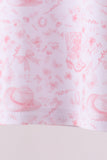 Premium pink boots bamboo pants set - Aaria Tees Aaria Tees
