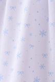 Premium blue snow bow pants set Aaria Tees