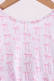 Premium tiny bow delight bamboo dress - Aaria Tees Aaria Tees