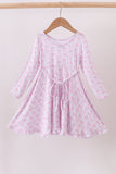 Premium tiny bow delight bamboo dress - Aaria Tees Aaria Tees