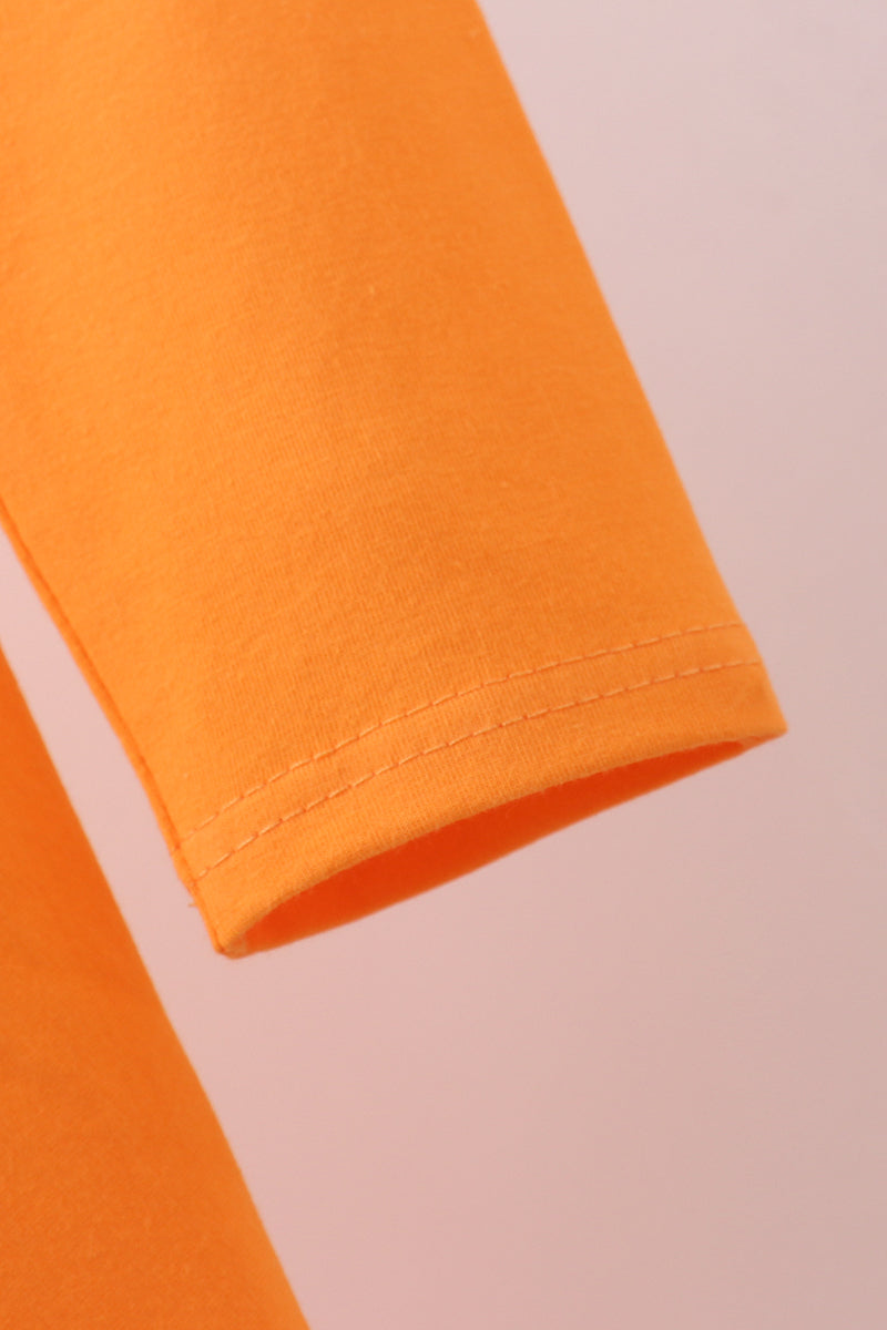 Premium Orange Tennessee puppy applique dress - Aaria Tees Aaria Tees