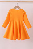 Premium Orange Tennessee puppy applique dress - Aaria Tees Aaria Tees