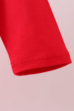Premium Red Georgia bulldog embroidery top Aaria Tees