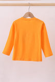 Premium Orange Tennessee puppy applique top - Aaria Tees Aaria Tees