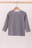 Premium Black Alabama elephant embroidery top Aaria Tees