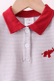 Premium Maroon Alabama elephant embroidery pants set - Aaria Tees Aaria Tees