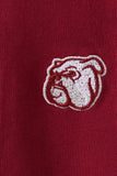 Premium Maroon Georgia bulldog embroidery vest - Aaria Tees Aaria Tees