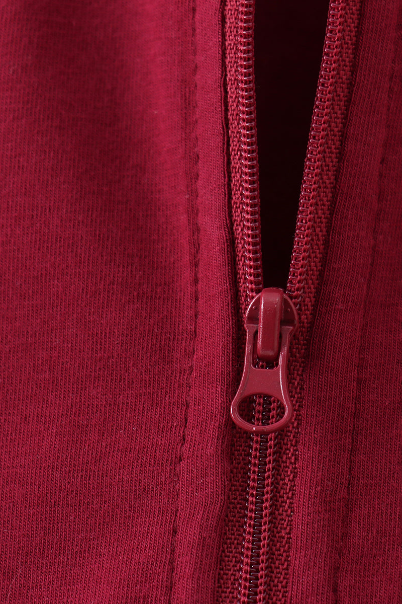 Premium Maroon Georgia bulldog embroidery vest - Aaria Tees Aaria Tees