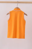 Premium Orange Tennessee embroidery vest Aaria Tees