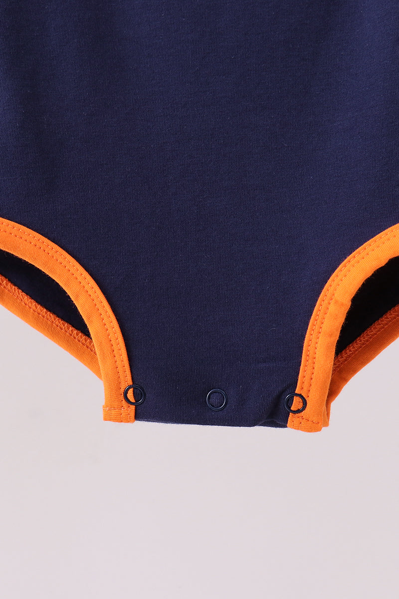 Premium Navy Auburn tiger applique bubble - Aaria Tees Aaria Tees