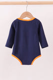 Premium Navy Auburn tiger applique bubble - Aaria Tees Aaria Tees