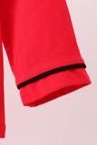 Premium Red Georgia bulldog embroidery cardigan - Aaria Tees Aaria Tees