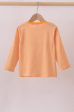 Premium Orange Tennessee embroidery gingham top - Aaria Tees Aaria Tees
