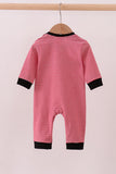 Premium Red Georgia stripe bulldog romper - Aaria Tees Aaria Tees