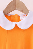Premium Orange Tennessee puppy applique dress - Aaria Tees Aaria Tees
