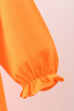 Premium Orange Tennessee puppy applique dress - Aaria Tees Aaria Tees