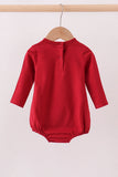 Premium Maroon Alabama elephant football applique bubble - Aaria Tees Aaria Tees
