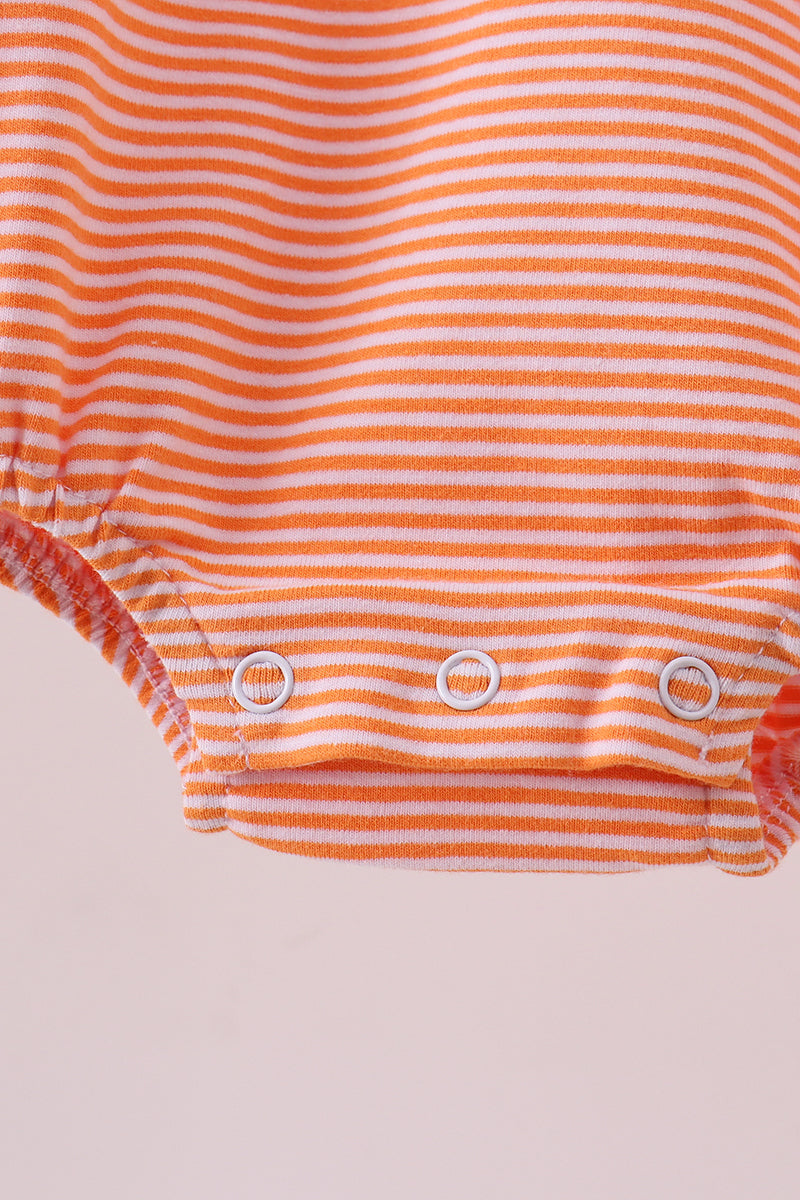 Premium Orange Tennessee puppy football stripe bubble - Aaria Tees Aaria Tees