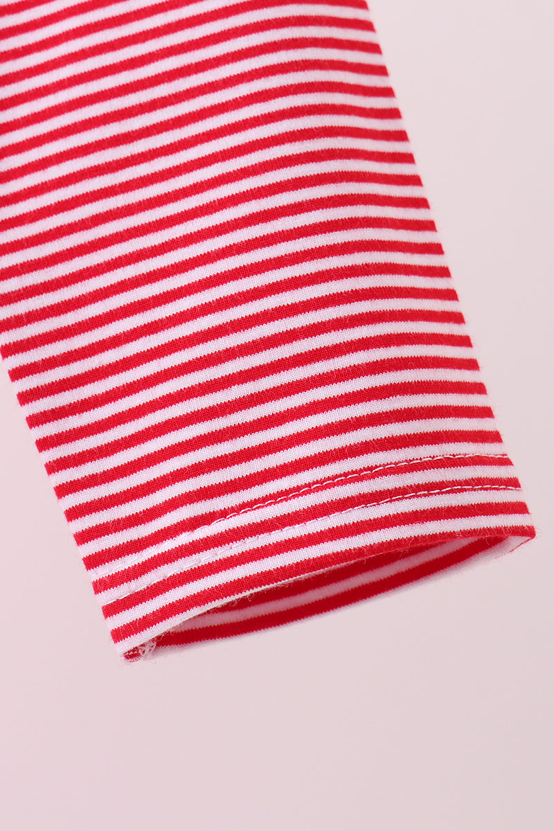 Premium Red Tennessee stripe elephant embroidery button down shirt - Aaria Tees Aaria Tees