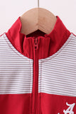 Premium Maroon Alabama embroiderytop - Aaria Tees Aaria Tees