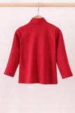 Premium Maroon Alabama embroiderytop - Aaria Tees Aaria Tees