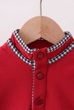 Premium Maroon Alabama embroidery top - Aaria Tees Aaria Tees