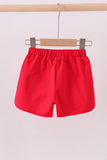 Premium Red bow shorts Aaria Tees
