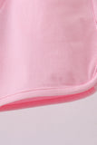 Premium Blush bow shorts Aaria Tees