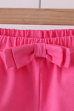 Premium Pink bow shorts Aaria Tees