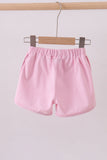 Premium Pink&white stripe bow shorts Aaria Tees