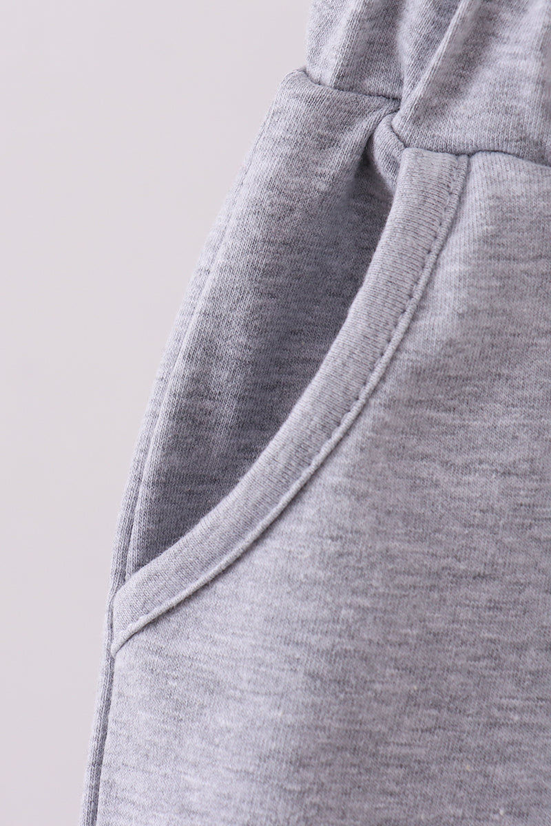 Premium Grey drawstring shorts - Aaria Tees Aaria Tees