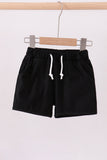 Premium Black drawstring shorts - Aaria Tees Aaria Tees