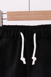 Premium Black drawstring shorts - Aaria Tees Aaria Tees