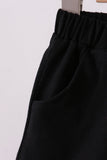 Premium Black drawstring shorts - Aaria Tees Aaria Tees