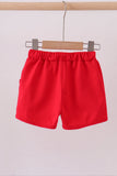 Premium Red drawstring shorts - Aaria Tees Aaria Tees
