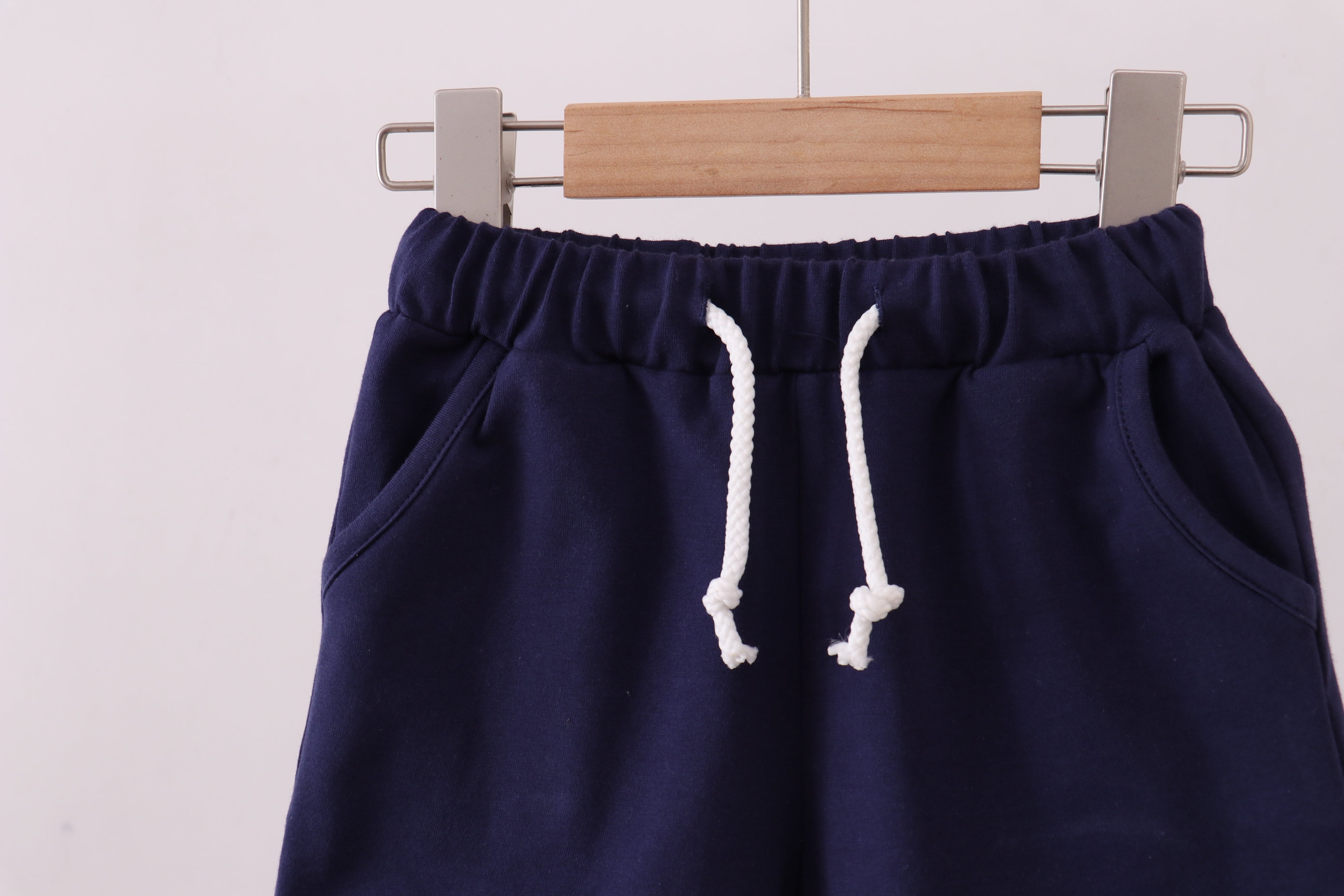 Premium Navy drawstring shorts - Aaria Tees Aaria Tees